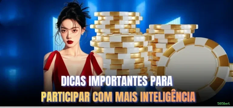 Imagem promocional da 585bet mostrando a plataforma e suas vantagens